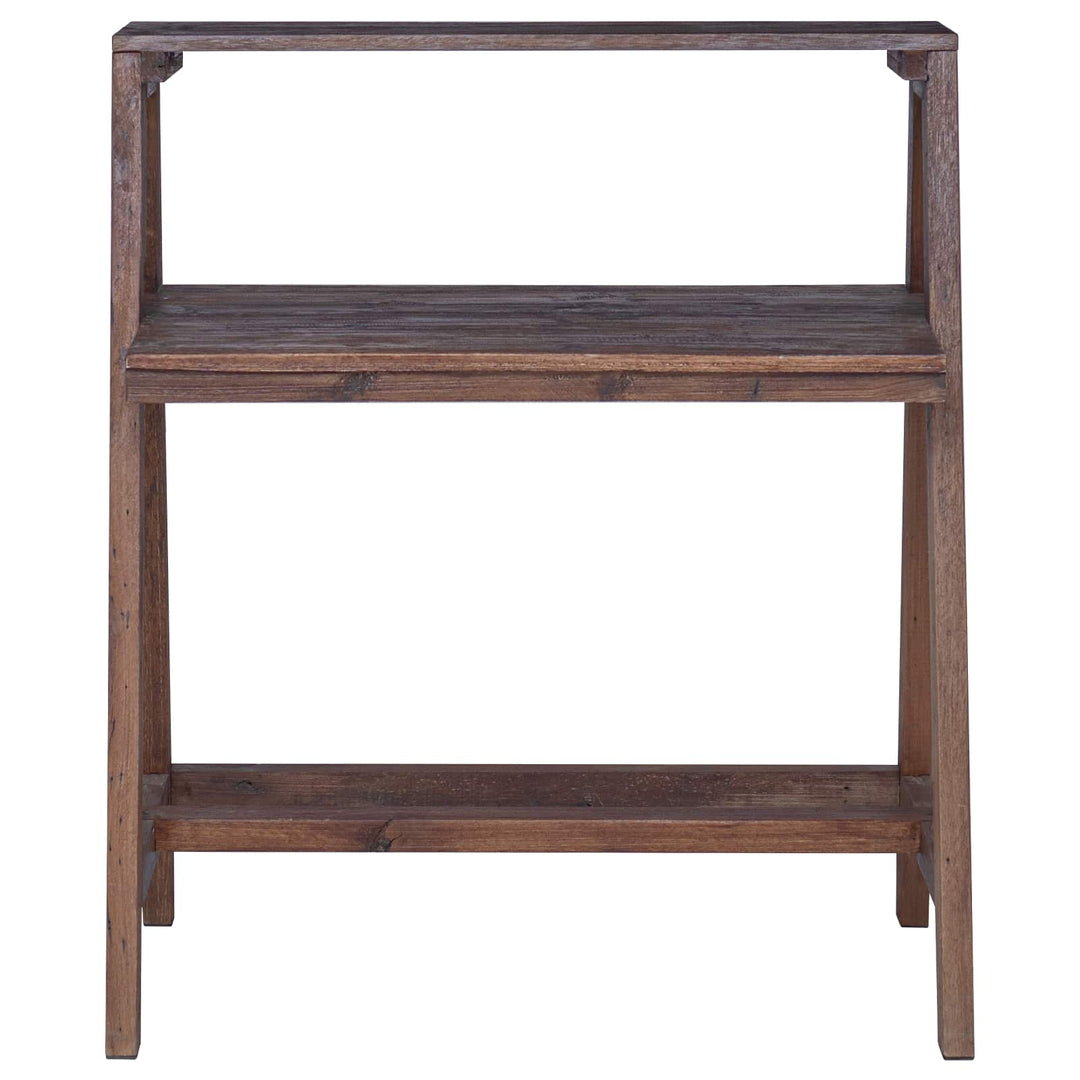 Skrivbord Brun 90 X 50 X 103 Cm Solid Återvunnen Trä