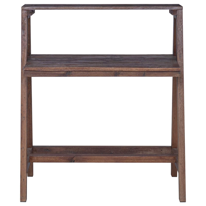 Skrivbord Brun 90 X 50 X 103 Cm Solid Återvunnen Trä