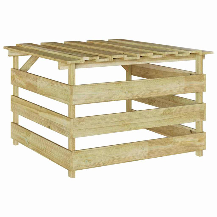 Gräsklippare Garage Brun 84 X 80 X 56 Cm Impregnerad Furu