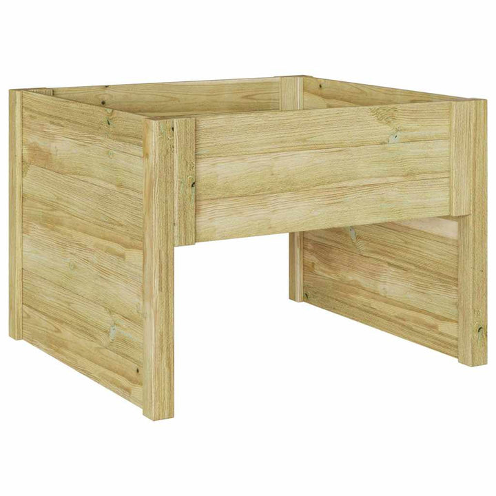 Gräsklippare Garage Brun 79 X 73 X 56 Cm Impregnerad Furu