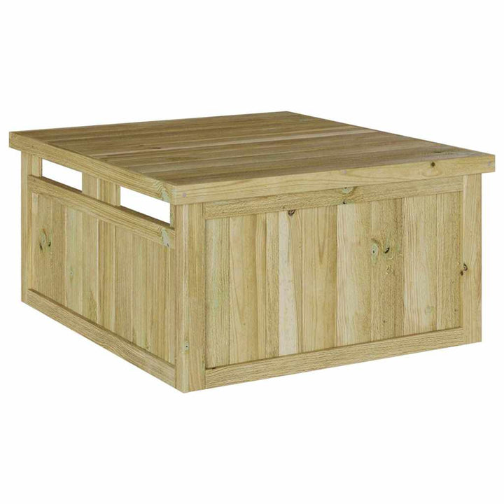 Gräsklippare Garage Brun 73.5 X 81.5 X 38.5 Cm Impregnerad Furu