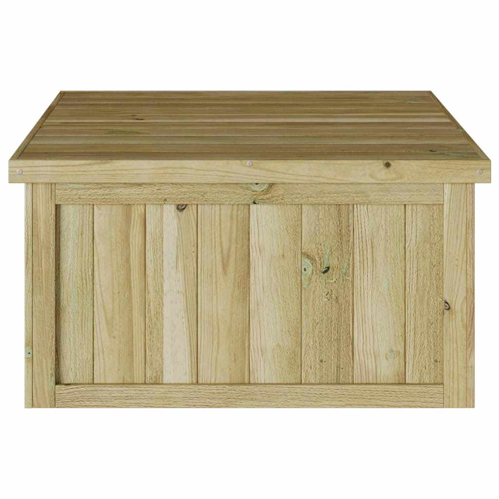 Gräsklippare Garage Brun 73.5 X 81.5 X 38.5 Cm Impregnerad Furu