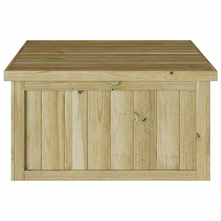 Gräsklippare Garage Brun 73.5 X 81.5 X 38.5 Cm Impregnerad Furu