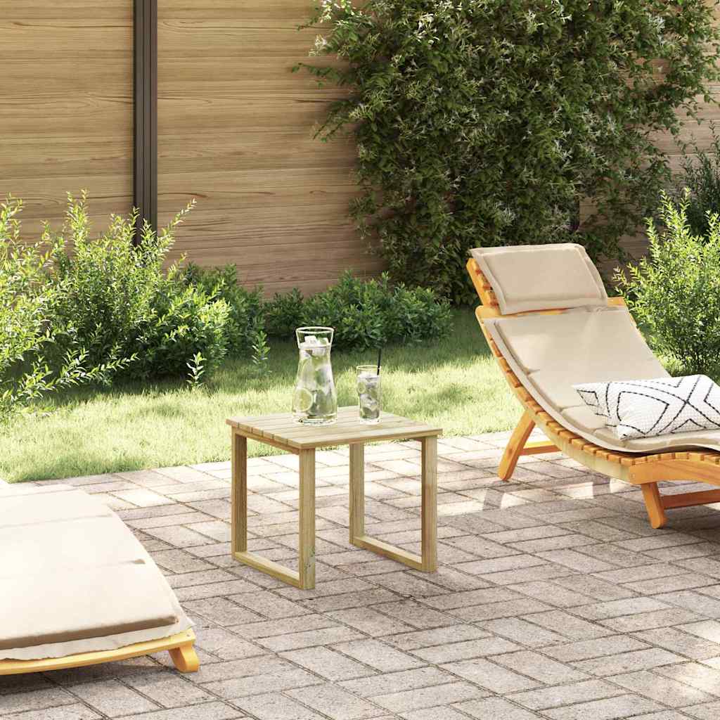 Bord Naturfärg 40 X 40 X 36 Cm Impregnerat Furuträ