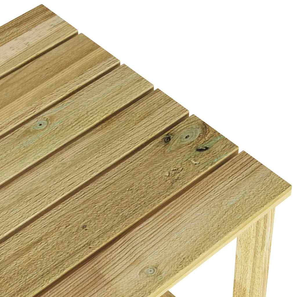 Bord Naturfärg 50,5 X 50 X 46 Cm Impregnerat Furuträ
