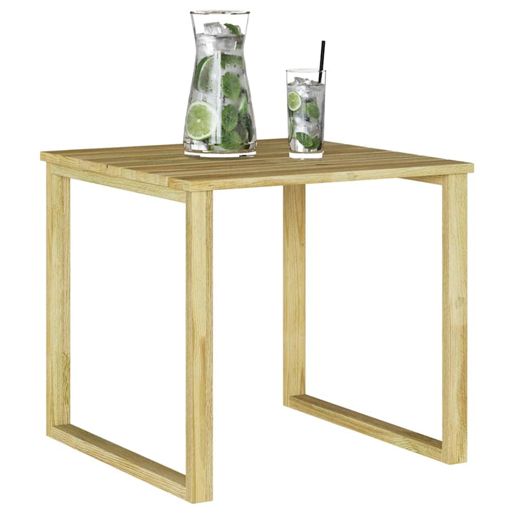 Bord Naturfärg 50,5 X 50 X 46 Cm Impregnerat Furuträ