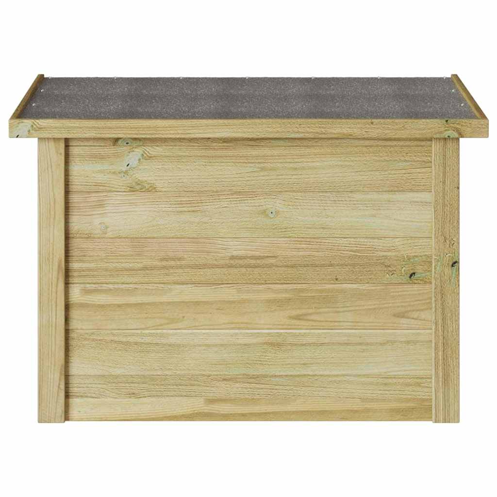 Förvaringslåda Med Lagring Naturfärg 80 X 44,5 X 57,5 Cm