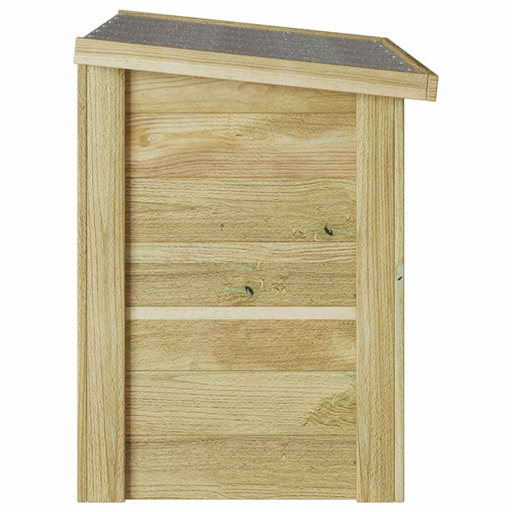 Förvaringslåda Med Lagring Naturfärg 80 X 44,5 X 57,5 Cm