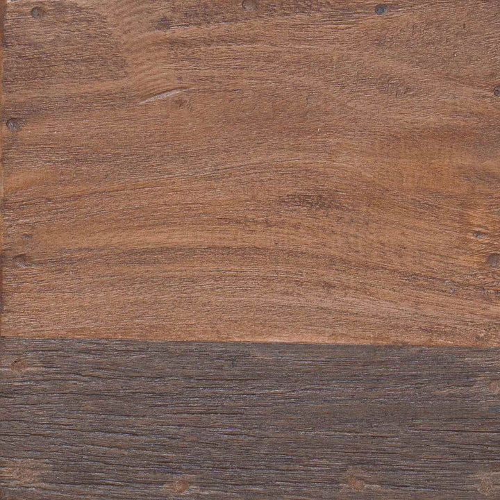 Pall Naturfärg 29 X 29 X 48 Cm Massivt Återvunnet Trä