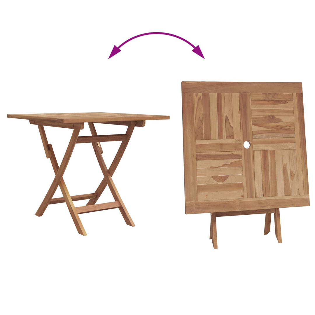 Trädgårdsmöbelset 3 Pcs Brun Massivt Akaciaträ