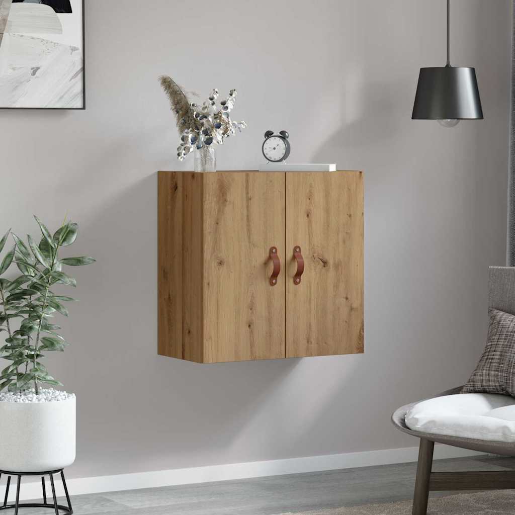 Väggskåp 60 X 31 X 60 Cm Konstruerat Trä Artisan Ek