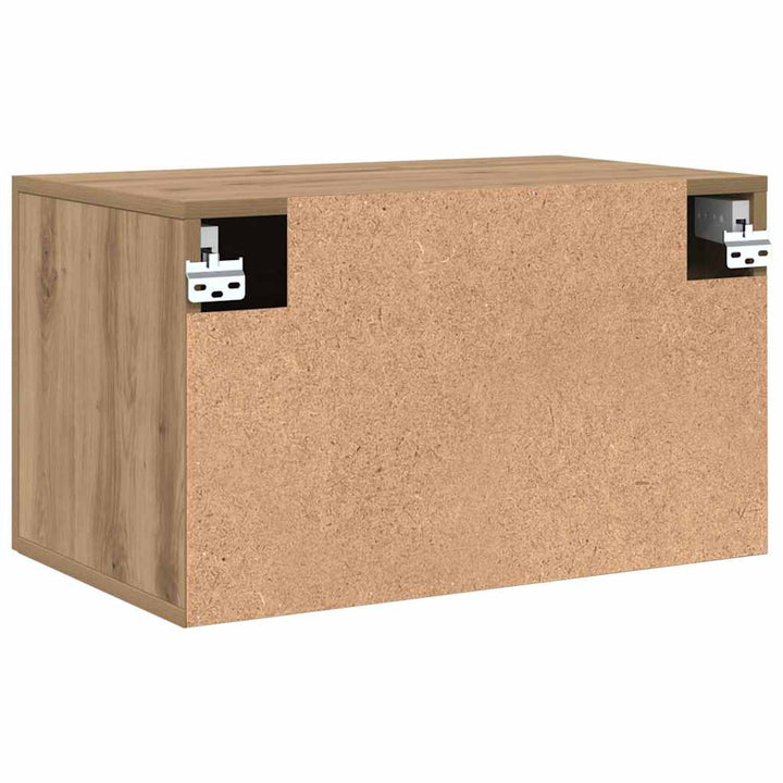 Väggmonterat Skåp 60 X 36,5 X 35 Cm Konstruerat Trä Artisan Ek