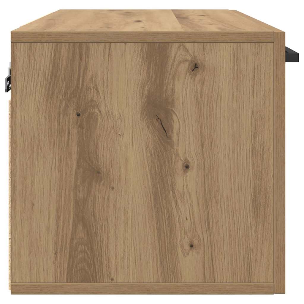 Väggmonterat Skåp 60 X 36,5 X 35 Cm Konstruerat Trä Artisan Ek