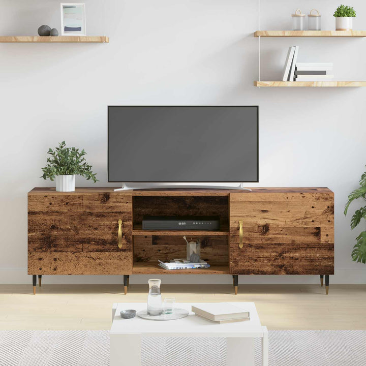 Tv-Skåp Gammalt Trä 150 X 30 X 50 Cm Konstruerat Trä