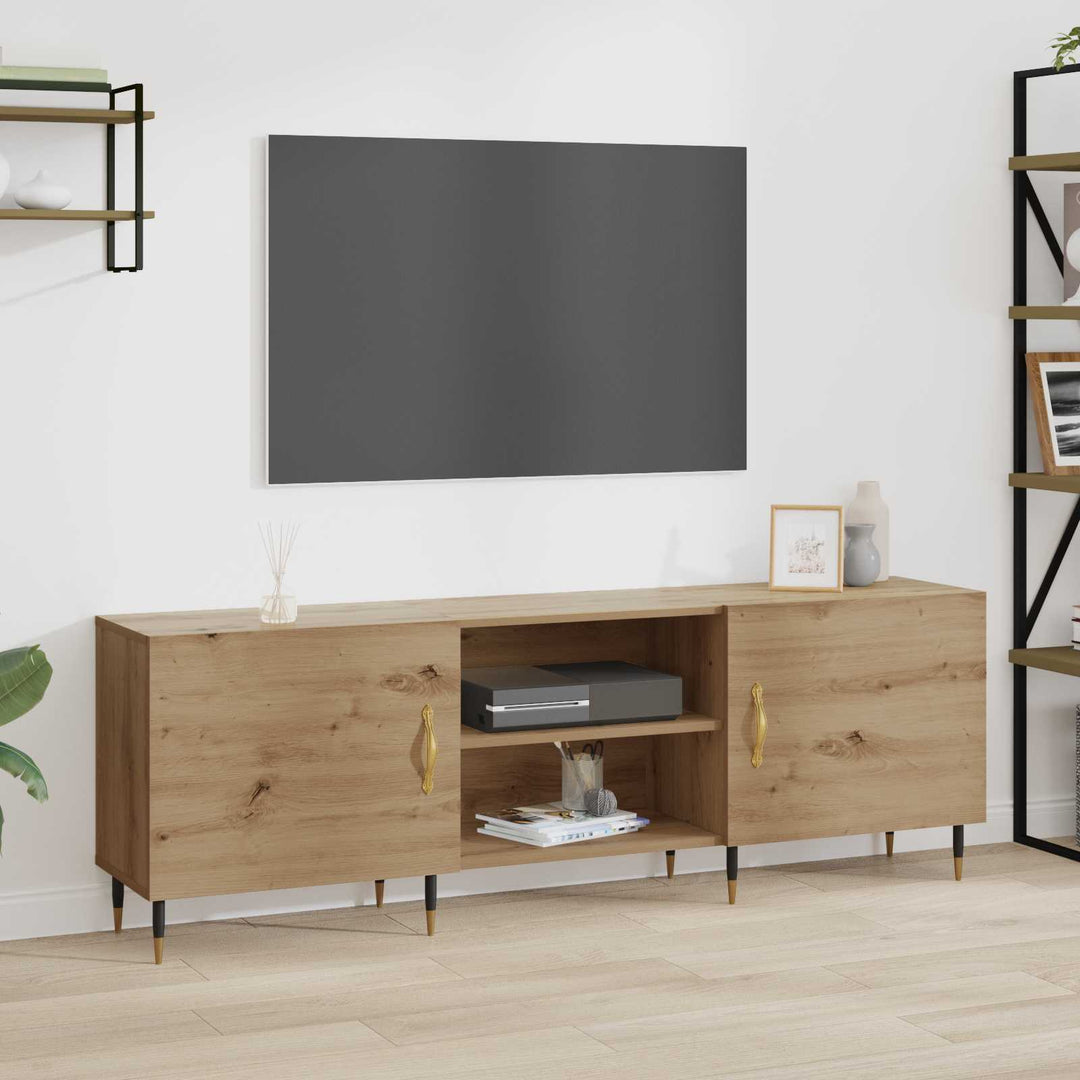 Tv-Skåp Artisan Ek 150 X 30 X 50 Cm Konstruerat Trä