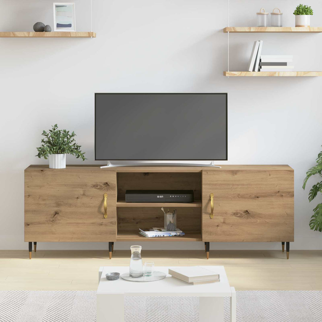 Tv-Skåp Artisan Ek 150 X 30 X 50 Cm Konstruerat Trä