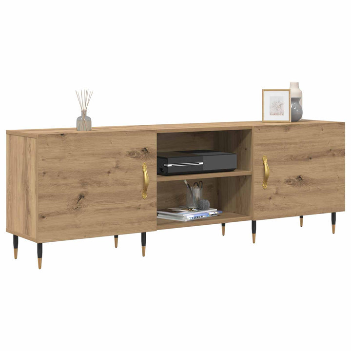 Tv-Skåp Artisan Ek 150 X 30 X 50 Cm Konstruerat Trä