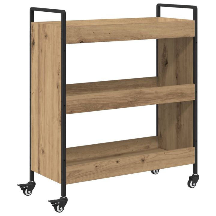 Köksvagn Artisan Ek 70 X 30 X 82 Cm Konstruerat Trä