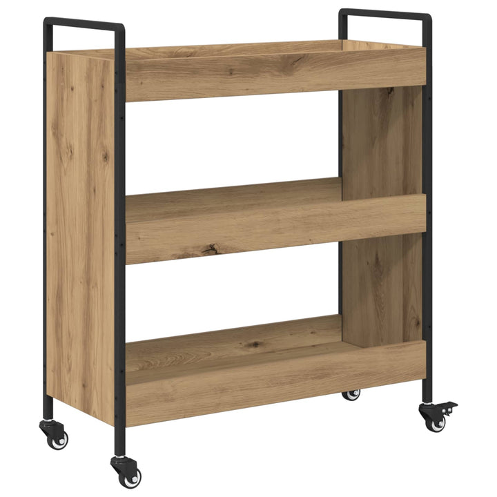 Köksvagn Artisan Ek 70 X 30 X 82 Cm Konstruerat Trä