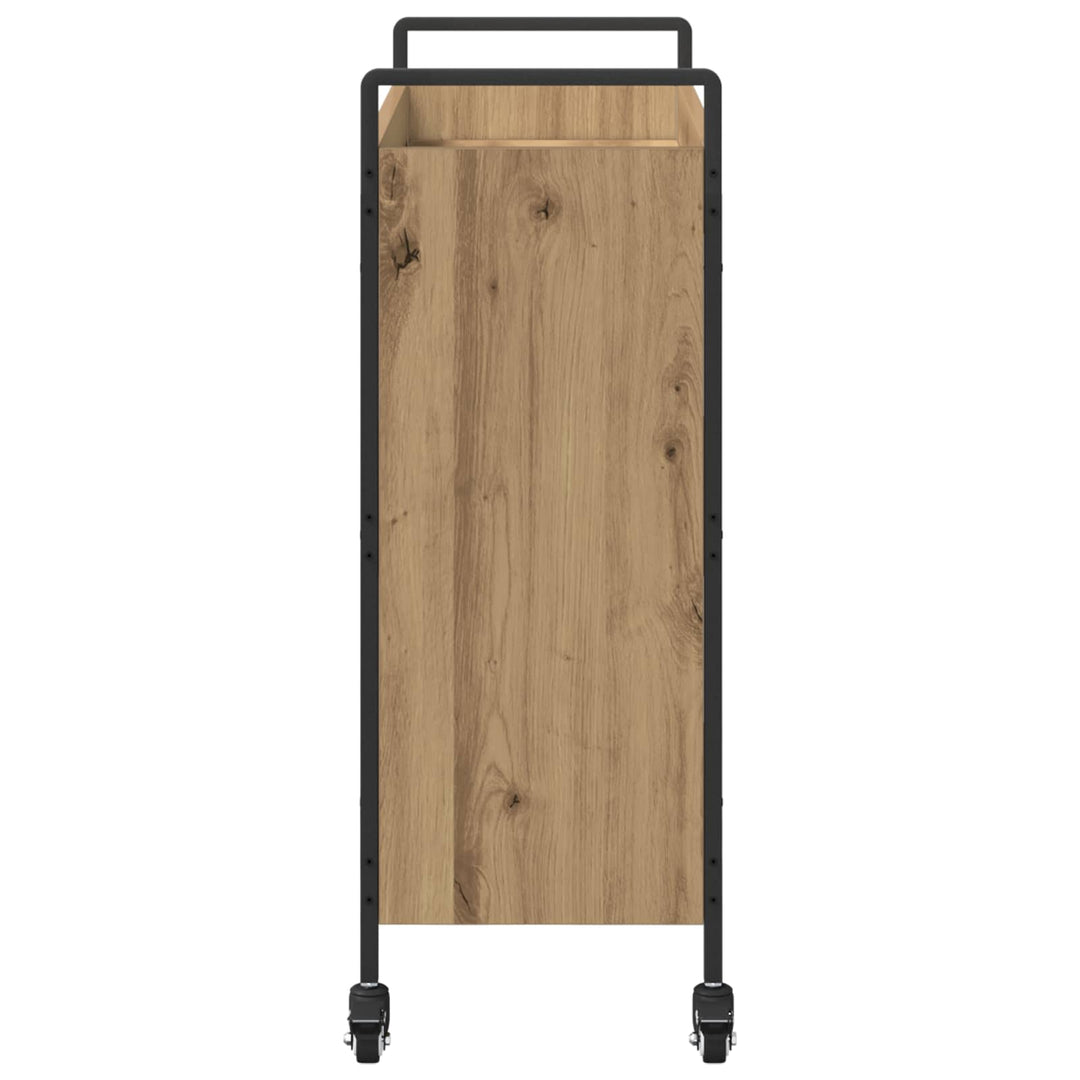Köksvagn Artisan Ek 70 X 30 X 82 Cm Konstruerat Trä