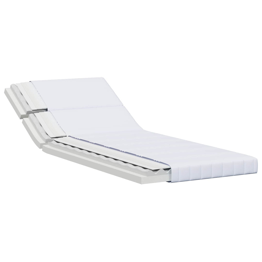 Utvecklingsbar Skummadrass 80 X 200 Cm Vit