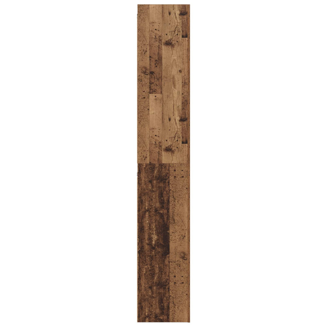 Tv-Bänkset 10 Pcs Gammalt Trä 30,5 X 30 X 90 Cm Konstruerat Trä