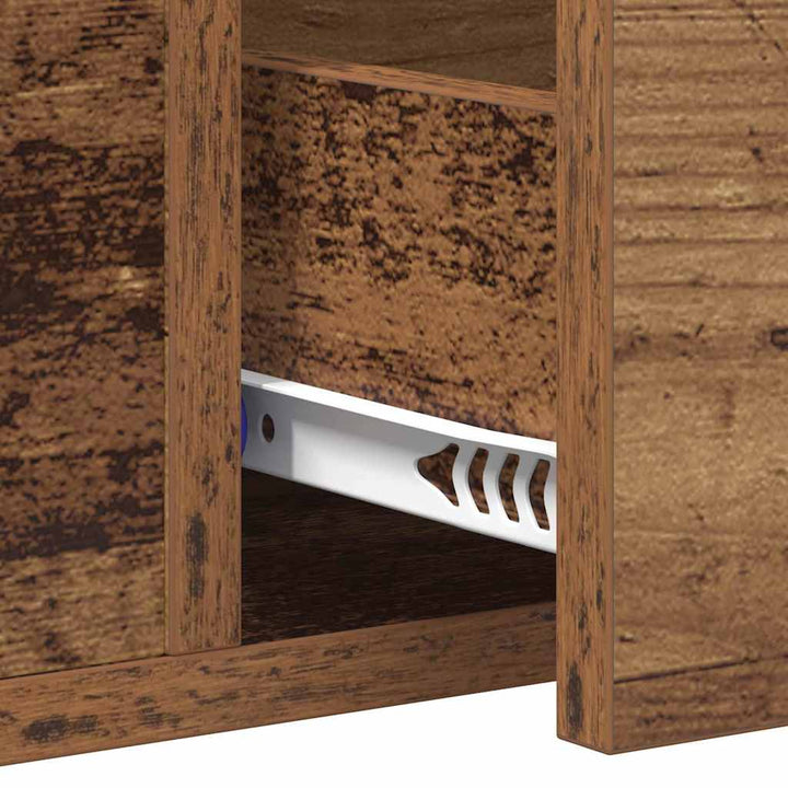 Konsolbord Gammalt Trä 100 X 34.5 X 75 Cm Konstruerat Trä