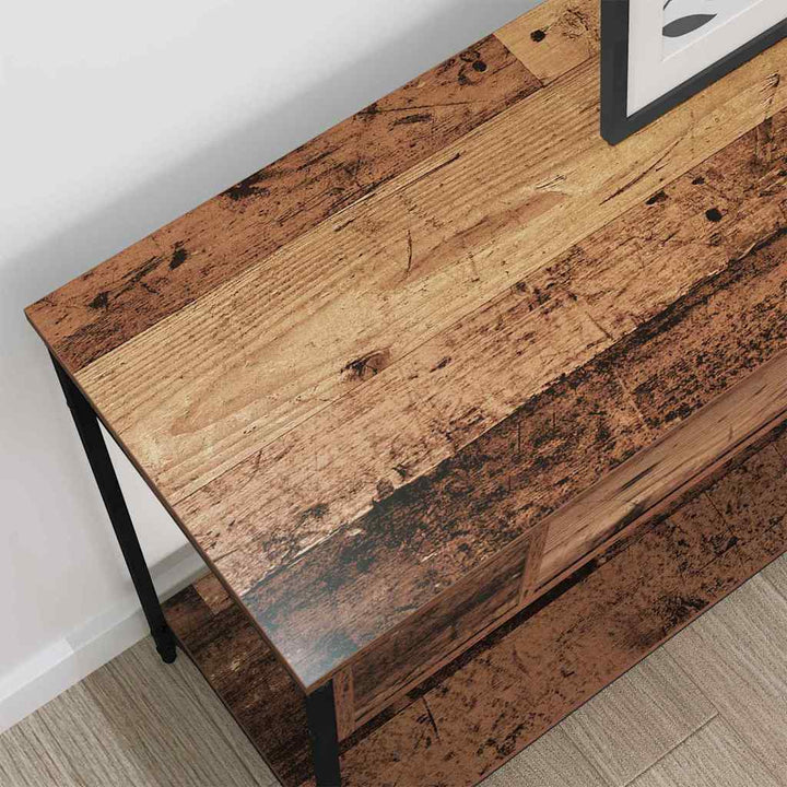 Konsolbord Gammalt Trä 100 X 34.5 X 75 Cm Konstruerat Trä