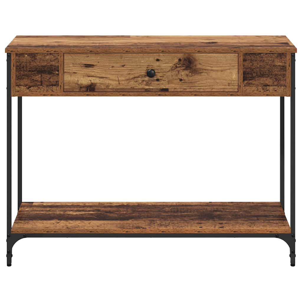 Konsolbord Gammalt Trä 100 X 34.5 X 75 Cm Konstruerat Trä