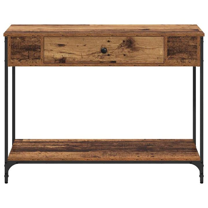 Konsolbord Gammalt Trä 100 X 34.5 X 75 Cm Konstruerat Trä