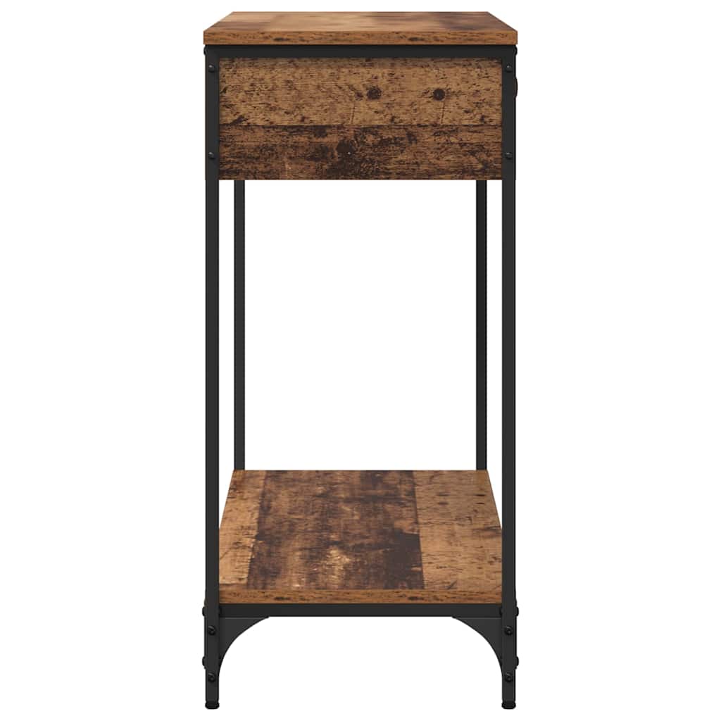 Konsolbord Gammalt Trä 100 X 34.5 X 75 Cm Konstruerat Trä