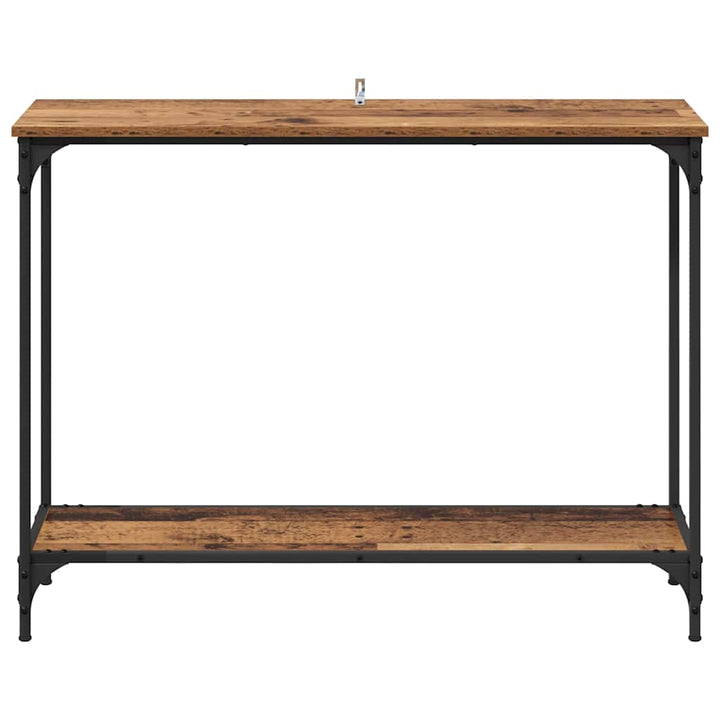 Konsolbord Gammalt Trä 101 X 30.5 X 75 Cm Konstruerat Trä