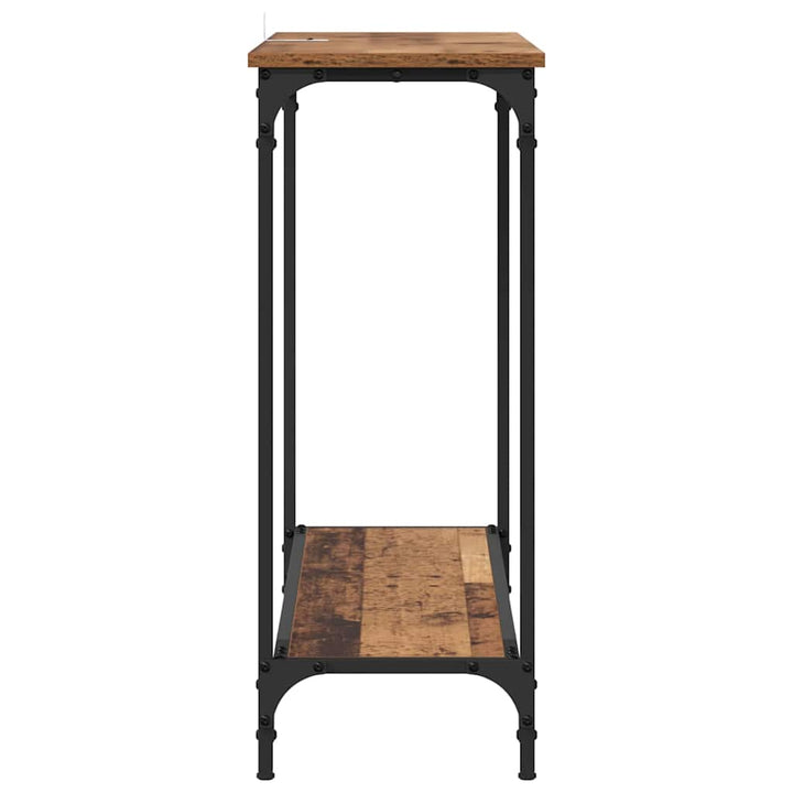 Konsolbord Gammalt Trä 101 X 30.5 X 75 Cm Konstruerat Trä