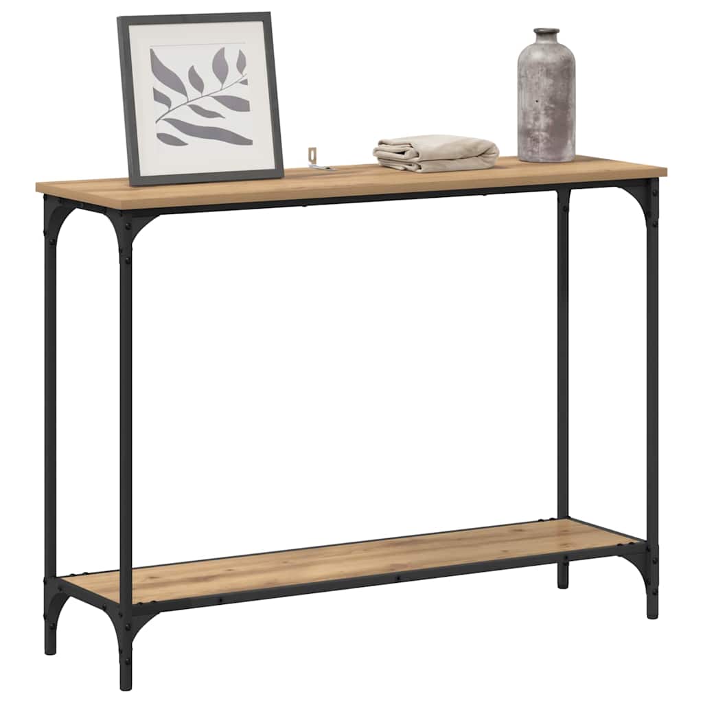 Konsolbord Artisan Ek 101 X 30.5 X 75 Cm Konstruerat Trä