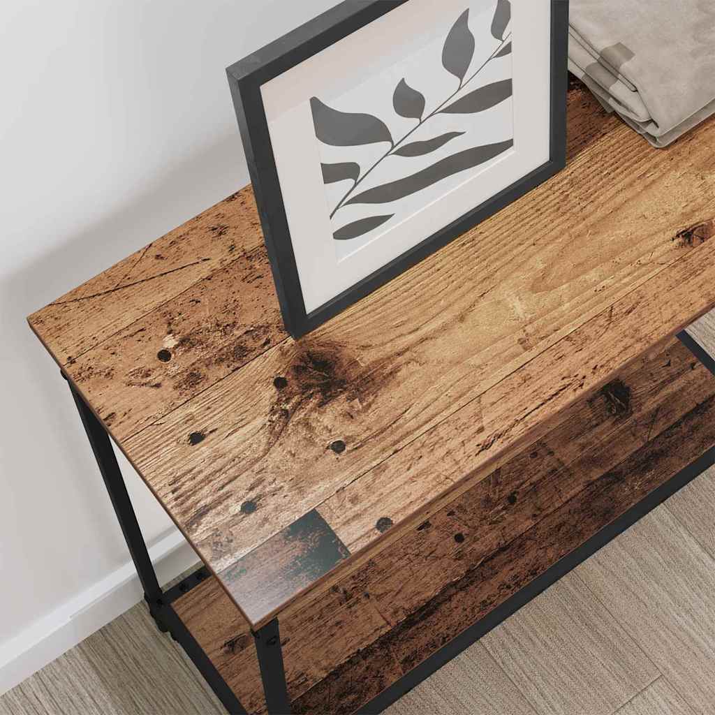 Konsolbord Gammalt Trä 75 X 30.5 X 75 Cm Konstruerat Trä