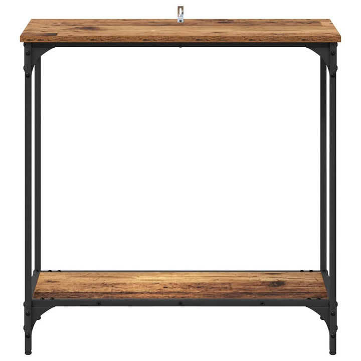Konsolbord Gammalt Trä 75 X 30.5 X 75 Cm Konstruerat Trä