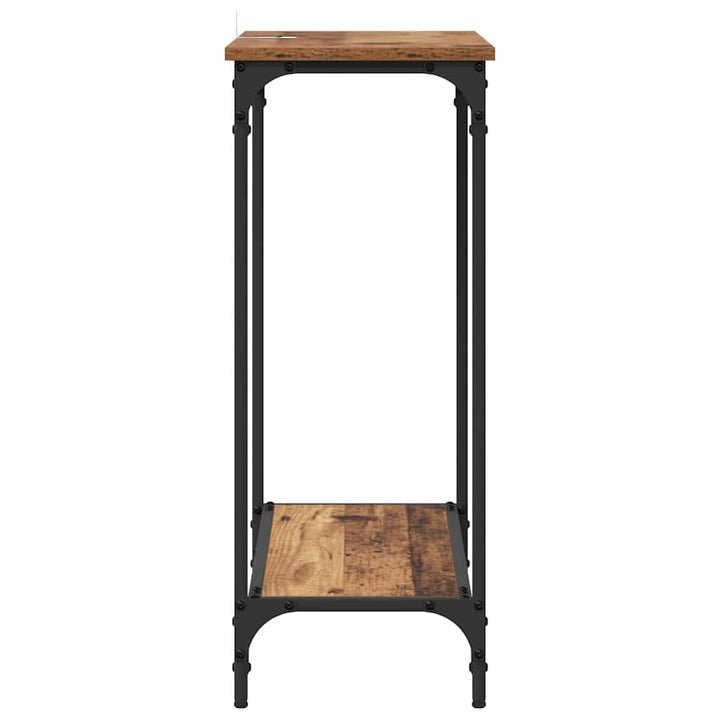 Konsolbord Gammalt Trä 75 X 30.5 X 75 Cm Konstruerat Trä