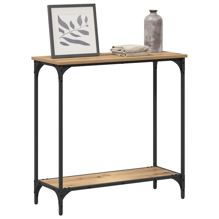 Konsolbord Artisan Ek 75 X 30.5 X 75 Cm Konstruerat Trä