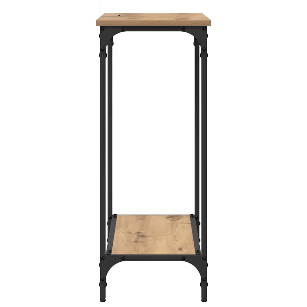 Konsolbord Artisan Ek 75 X 30.5 X 75 Cm Konstruerat Trä