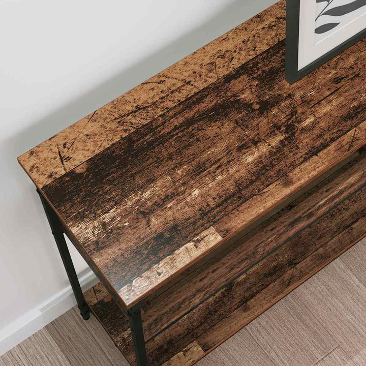 Konsolbord Gammalt Trä 100 X 29 X 75 Cm Konstruerat Trä