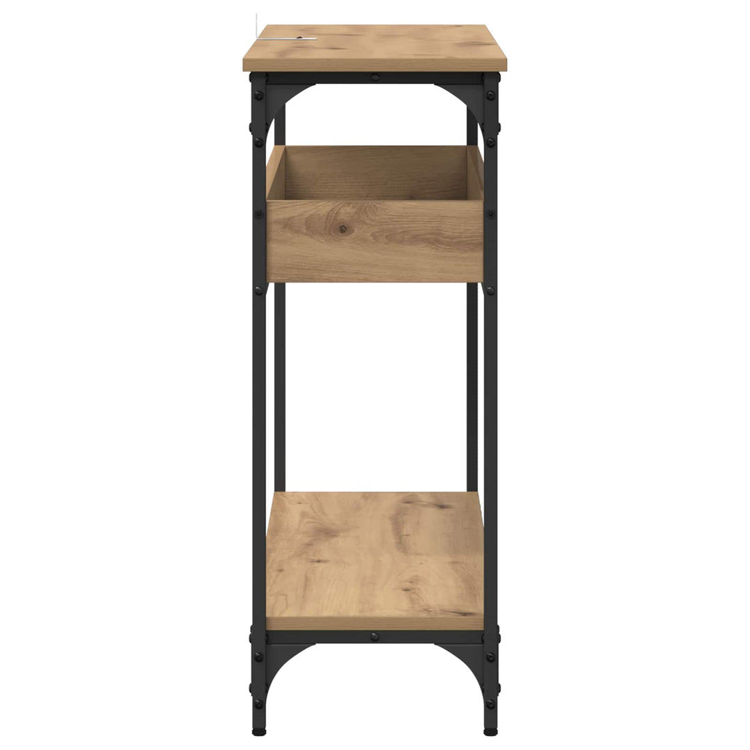 Konsolbord Artisan Ek 100 X 29 X 75 Cm Konstruerat Trä