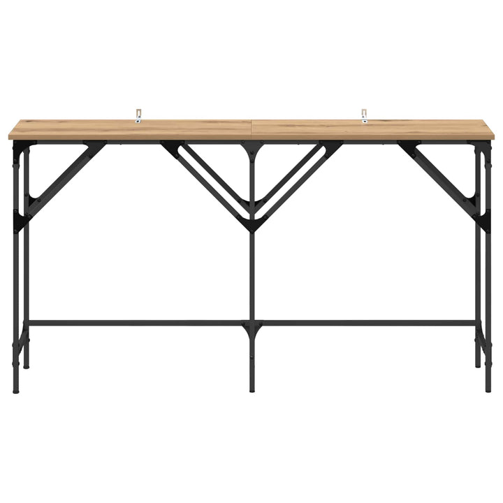 Konsolbord Artisan Ek 140 X 29 X 75 Cm Konstruerat Trä