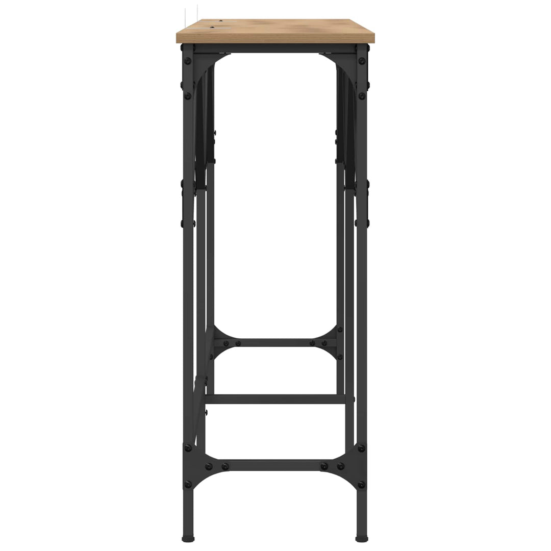 Konsolbord Artisan Ek 140 X 29 X 75 Cm Konstruerat Trä