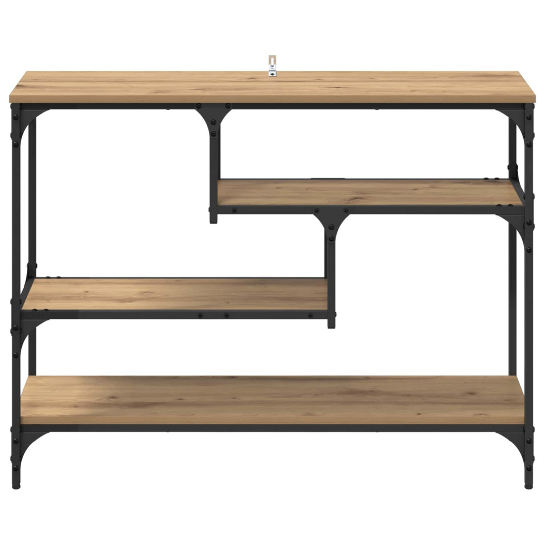 Konsolbord Artisan Ek 100 X 30 X 75 Cm Konstruerat Trä