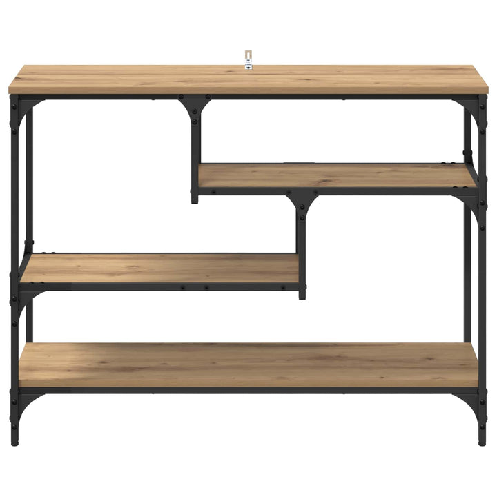 Konsolbord Artisan Ek 100 X 30 X 75 Cm Konstruerat Trä