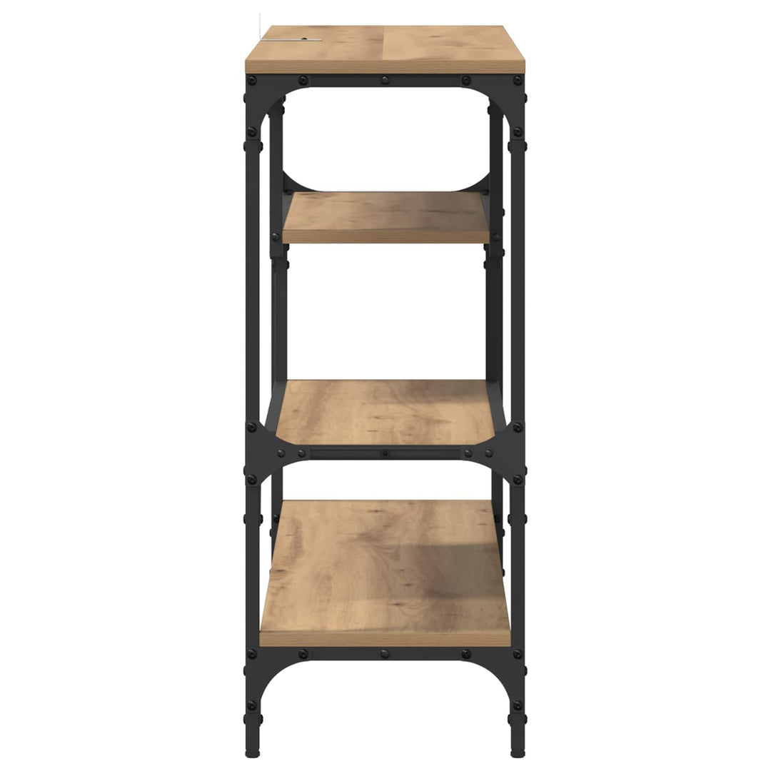 Konsolbord Artisan Ek 100 X 30 X 75 Cm Konstruerat Trä