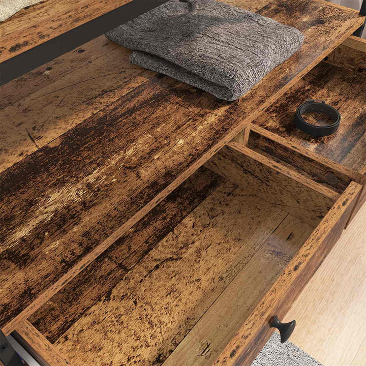 Garderob Gammalt Trä 89 X 39 X 184.5 Cm Konstruerat Trä
