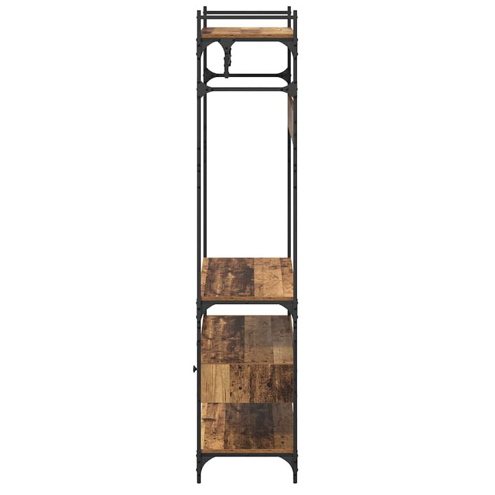 Garderob Gammalt Trä 89 X 39 X 184.5 Cm Konstruerat Trä