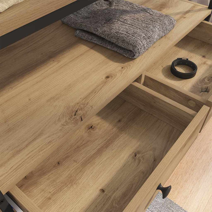Garderob Artisan Ek 89 X 39 X 184.5 Cm Konstruerat Trä