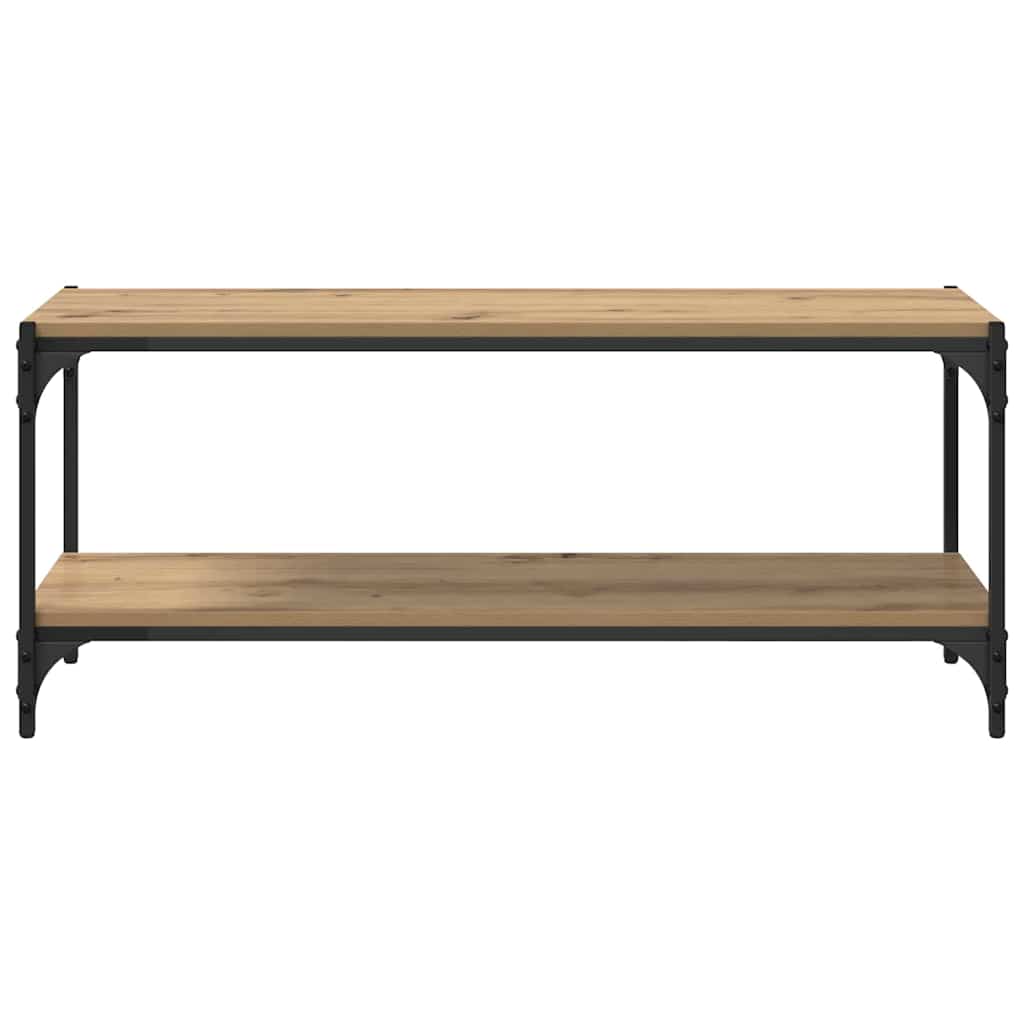 Tv-Skåp Artisan Ek 100X33X41Cm Konstruerat Trä Och Järn
